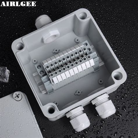 outdoor terminal junction box|electrical junction box with terminals.